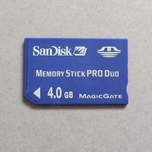 0gb sandisk memory stick pro - 4.0gb,