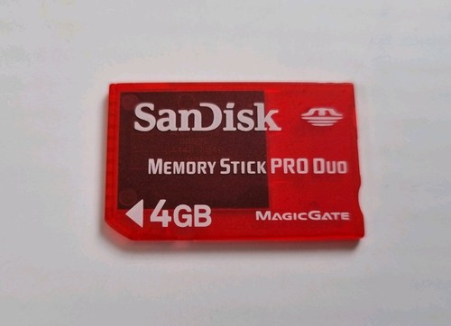 4gb sandisk memory stick - sandisk,