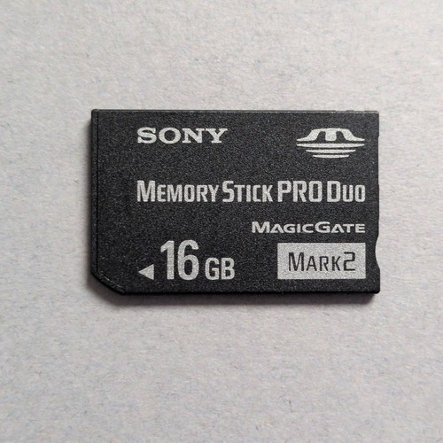 16gb sony memory stick pro - memory, duo