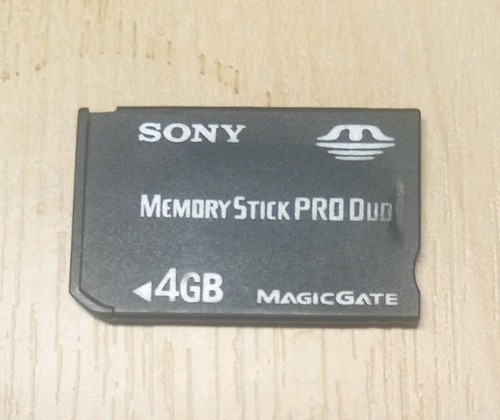 4gb sony memory stick pro - sony,