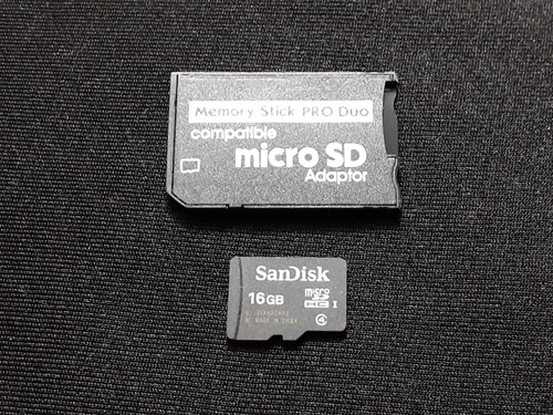 16gb psp memory stick pro - memory,