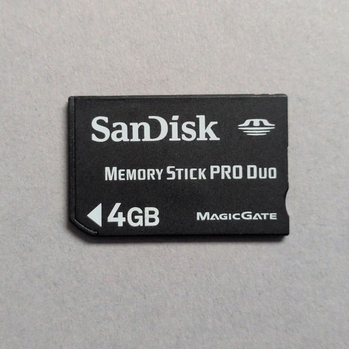 4gb sandisk memory stick pro - 4gb,