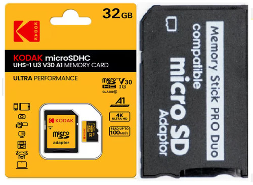 32gb memory stick pro duo - memory,