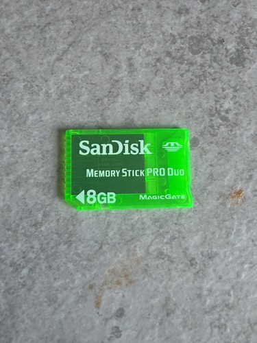 8gb sandisk memory stick pro - sandisk,