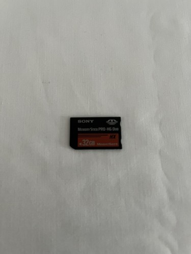 32gb sony memory stick pro - sony,