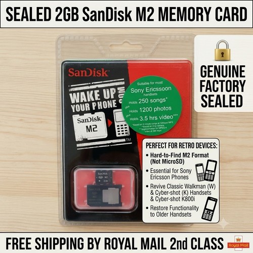 New genuine sandisk 2gb memory - genuine,