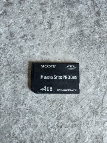 Sony memory stick pro - 4, gb