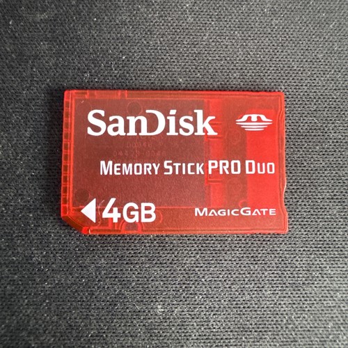 4gb sandisk memory stick pro - sandisk,