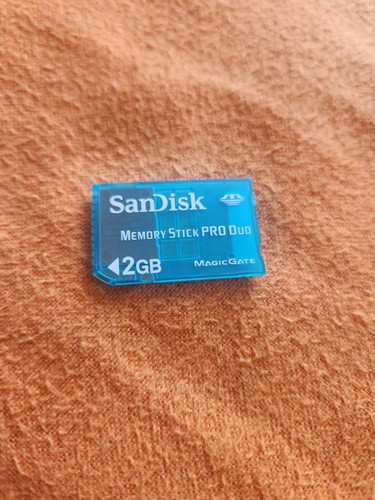 2gb sandisk memory stick pro - memory,