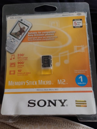 Sony memory stick micro - sony,