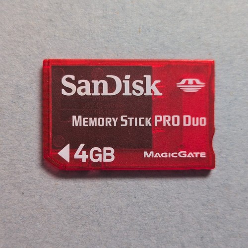 4gb sandisk memory stick pro - 4gb,