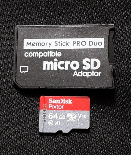 Psp micro memory - psp, sd
