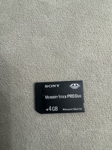 4gb official sony memory - sony,