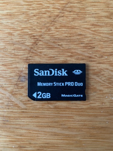2gb sandisk memory stick pro - 2gb,