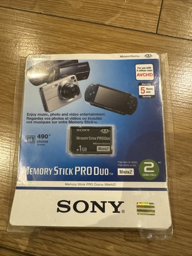 Sony memory stick pro - sony, 1gb