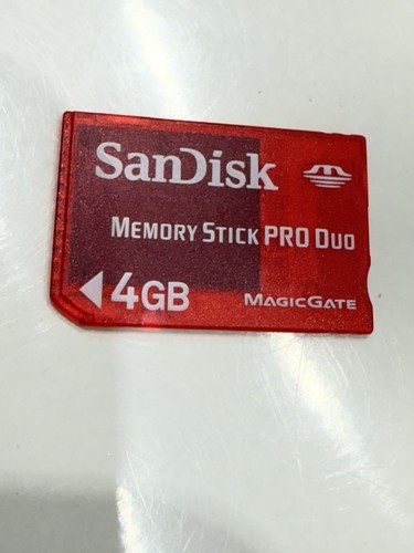 4gb sandisk memory stick pro - sandisk,