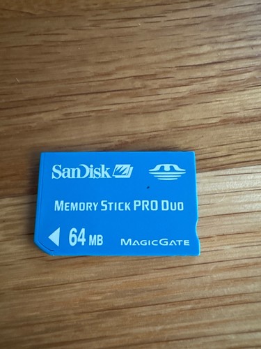 64mb memory stick - duo, card