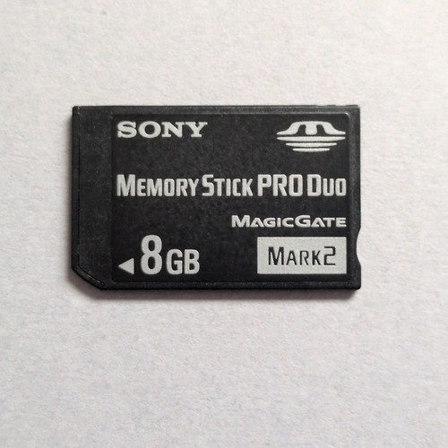 8gb sony memory stick pro - 8gb, duo
