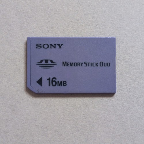 16mb sony memory stick - sony, duo
