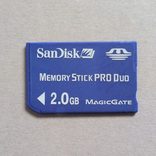 0gb sandisk memory stick pro - 2.0gb,